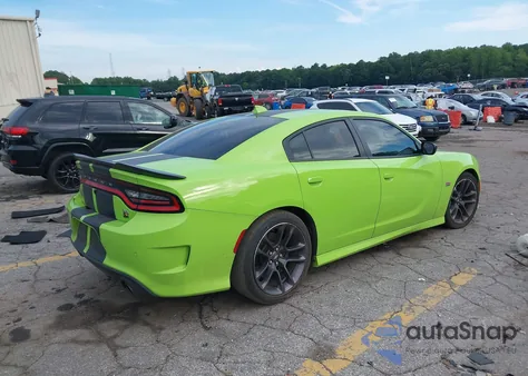 2023 Dodge Charger Scat Pack z USA, uszkodzony, nr VIN 2C3CDXGJ7PH604048